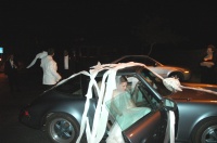 063-Wedding Reception - I Can Just Squeeze By 09-18-2005.JPG